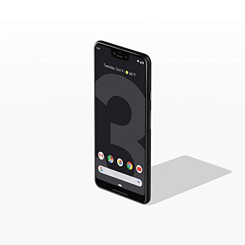 Google Pixel 3 XL Unlocked GSM/CDMA - US Warranty (Just Black, 128GB) (Renewed)