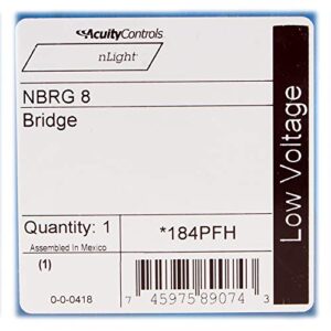 Sensor Switch NBRG-8 nLight 8-Port Bridge, RJ45, White