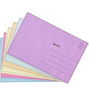 Paper Junkie Multicolored Mailable Blank Postcards Pack of 48 – 4 x 6 inches