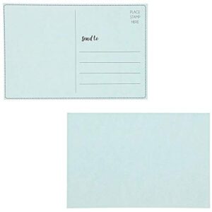 Paper Junkie Multicolored Mailable Blank Postcards Pack of 48 – 4 x 6 inches