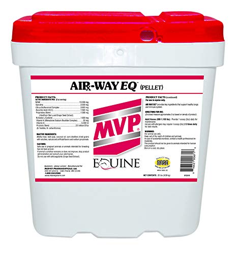 Med-Vet Pharmaceuticals Air-Way EQ (20lb) Supports Healthy Lung Funtion and Seasonal Allergy Support in Horses