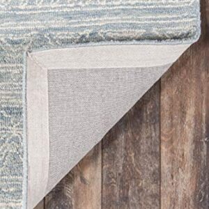 Momeni Mallorca Light Blue Area Rug Area Rug, 2' x 3' Sized Rug for Entry Way, Bathroom, and Kitchen