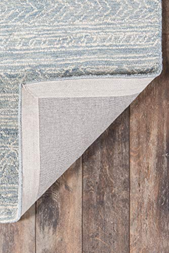 Momeni Mallorca Light Blue Area Rug Area Rug, 2' x 3' Sized Rug for Entry Way, Bathroom, and Kitchen