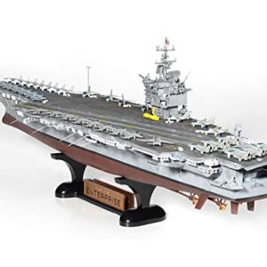 Academy USS Enterprise CVN-65 Aircraft Carrier Plastic Model Kits 1/600 Scale