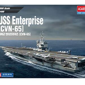 Academy USS Enterprise CVN-65 Aircraft Carrier Plastic Model Kits 1/600 Scale