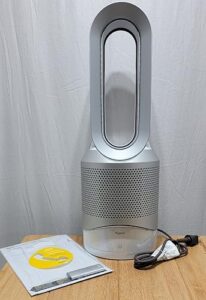 dyson hp01 pure hot + cool air purifier heater and fan (renewed), white
