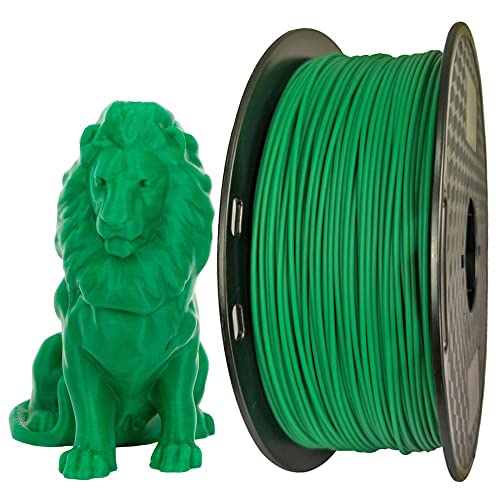 PLA Max PLA + Grass Green Filament 1.75 mm 3D Printer PLA Filament 1KG 2.2LBS Spool 3D Printing Material Stronger Than Normal PLA Pro Plus Filament CC3D