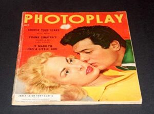photoplay magazine october 1954 janet leigh & tony curtis