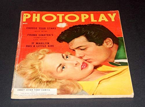 PHOTOPLAY MAGAZINE OCTOBER 1954 JANET LEIGH & TONY CURTIS