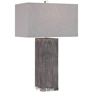 uttermost vilano rustic gray table lamp