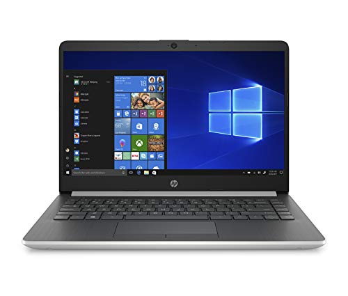 HP 14-Inch Laptop, Intel Core i3-8145U Processor, 4 GB SDRAM, 128 GB Solid-State Drive, Windows 10 Home in S Mode (14-df1020nr, Natural Silver)