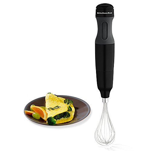 KitchenAid KHB2351OB 3-Speed Hand Blender - Onyx Black (Renewed)