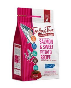 tender & true salmon & sweet potato recipe cat food, 3lb