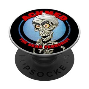 jeff dunham: achmed the dead terrorist popsocket popsockets popgrip: swappable grip for phones & tablets popsockets standard popgrip