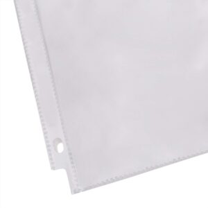 Amazon Basics Clear Sheet Protectors for 3 Ring Binder,Polypropylene, 8.5 x 11 Inch, 200-Pack