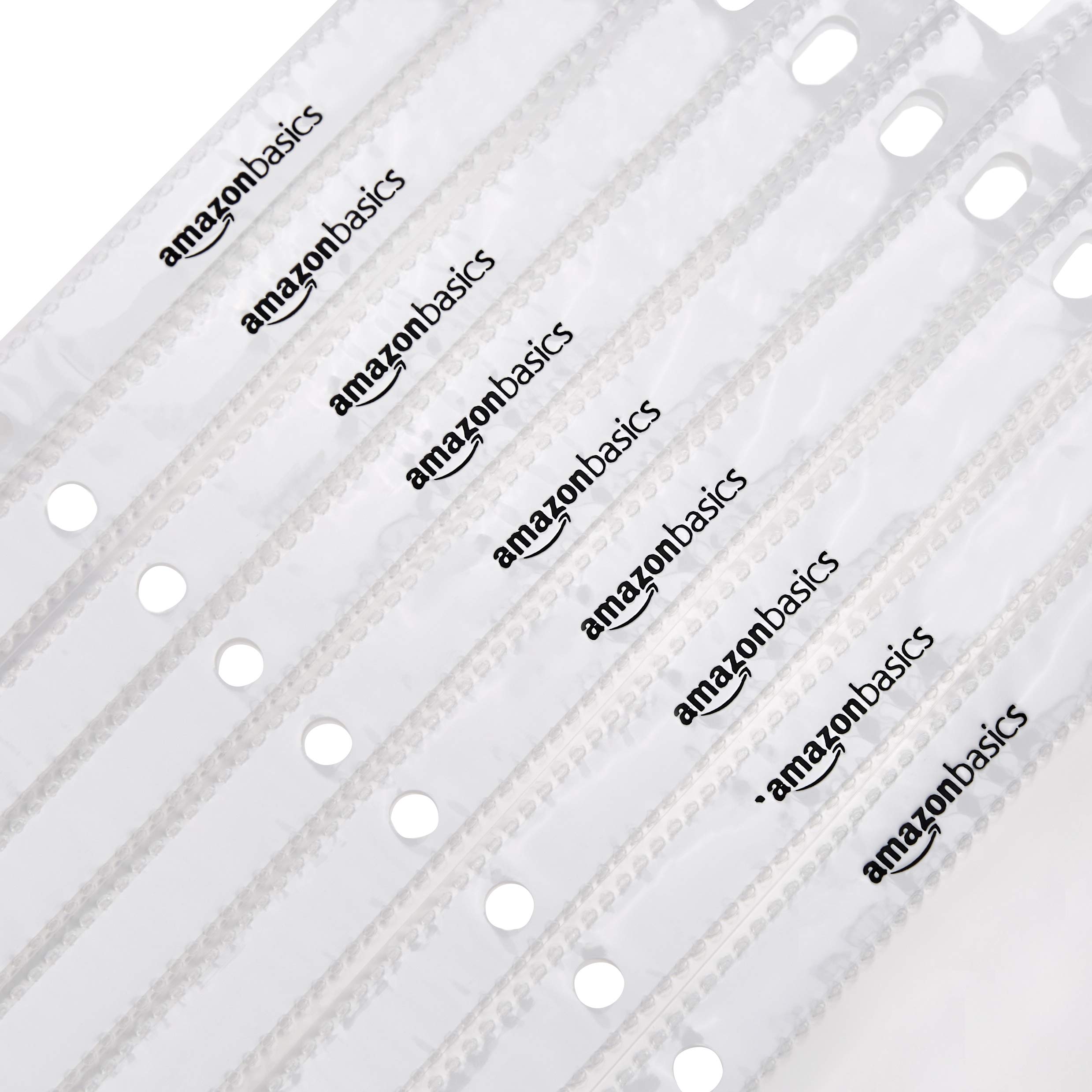 Amazon Basics Clear Sheet Protectors for 3 Ring Binder,Polypropylene, 8.5 x 11 Inch, 200-Pack