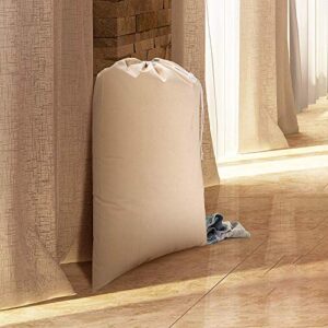 Simpli-Magic 79164 Canvas Laundry Bags Size: 28" x 36", Versatile - Multi Use – Bulk Pack - (Pack of 4)