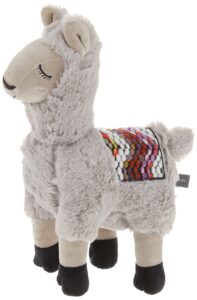 fringe studio dog toy, llama chill-plush pet toy (289362), 12x9 inch (pack of 1), all breed sizes