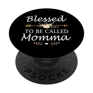 blessed to be called momma christmas gifts popsockets grip and stand for phones and tablets
