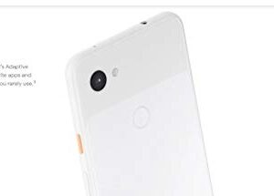 Google Pixel 3A (64GB, 4GB RAM) 5.6" Display - GSM/CDMA Factory Unlocked (AT&T/T-Mobile/Verizon/Sprint) Global 4G LTE International Model (Just Black)