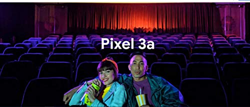 Google Pixel 3A (64GB, 4GB RAM) 5.6" Display - GSM/CDMA Factory Unlocked (AT&T/T-Mobile/Verizon/Sprint) Global 4G LTE International Model (Just Black)