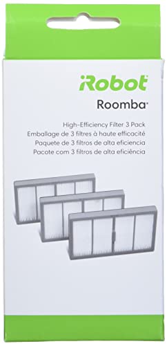 iRobot Authentic Replacement Parts- Roomba s Series High-Efficiency Filter, (3-Pack), White