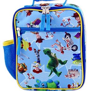 Disney Toy Story 4 Boy's Girl's Soft Insulated School Lunch Box (One Size, Blue)