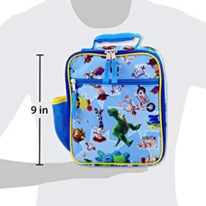 Disney Toy Story 4 Boy's Girl's Soft Insulated School Lunch Box (One Size, Blue)