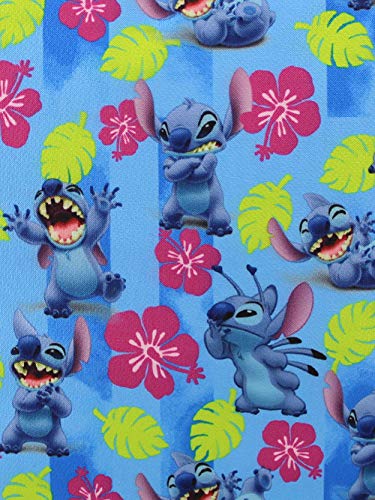 Disney Lilo & Stitch Meal Holder, Girls Boys Soft Insulated School Lunch Box (One Size, Blue)