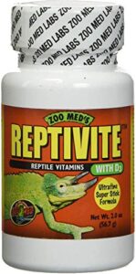 zoo med reptivite reptile vitamins with d3 2 oz - pack of 6
