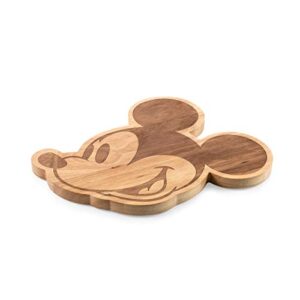 TOSCANA - a Picnic Time brand - Disney Mickey Mouse Disney Classics Mickey Mouse Cutting Board - Wood Cheese Board - Charcuterie Board