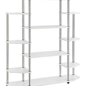 Convenience Concepts Designs2Go Wall Unit Bookshelf, White