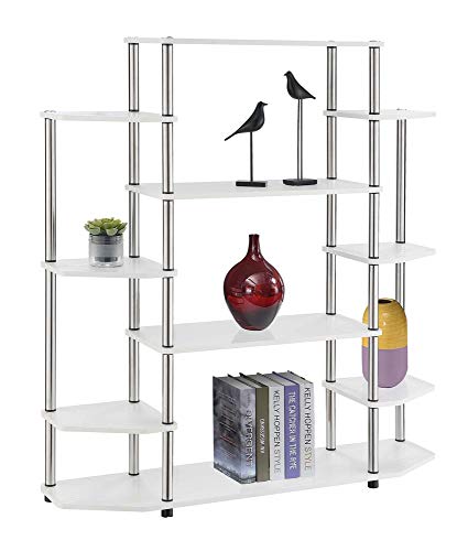 Convenience Concepts Designs2Go Wall Unit Bookshelf, White