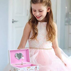 Memory Building Co. Ballerina Jewelry Box Set for Kids - Age 6+ Gifts