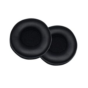 MDR-NC7 Replacement Ear Cushion Ear Pads Earmuff Upgraded Ear Cover Compatible with Sony MDR-NC6 AKG K81 K518 K67 JBL SYNCHROS E40BT Headset Headphone (Black)