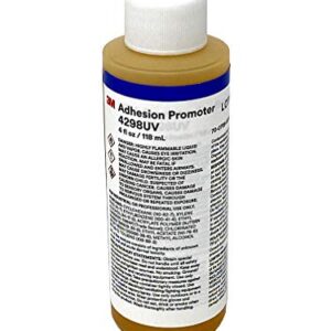 3M 4298UV Adhesion Promoter - Tape Primer 4 fl oz / 118 ml Bottle Only, No Felt Tip Dispenser