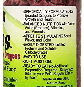 Nature Zone Nutri Bites for Bearded Dragons 9 oz - Pack of 2