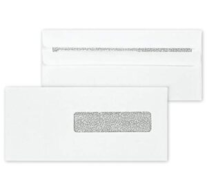 500 cms claim forms envelopes, for medical billing insurance claim hcfa-1508, cms-1500 forms, security inside tinted, self-seal closure~right window envelope~ 9 1/2" x 4 1/8 pack of 500