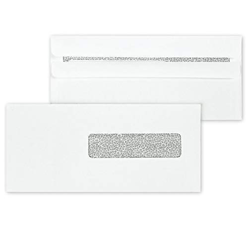 500 CMS Claim Forms Envelopes, for Medical Billing Insurance Claim HCFA-1508, CMS-1500 Forms, Security Inside Tinted, Self-Seal Closure~Right Window Envelope~ 9 1/2" X 4 1/8 Pack of 500