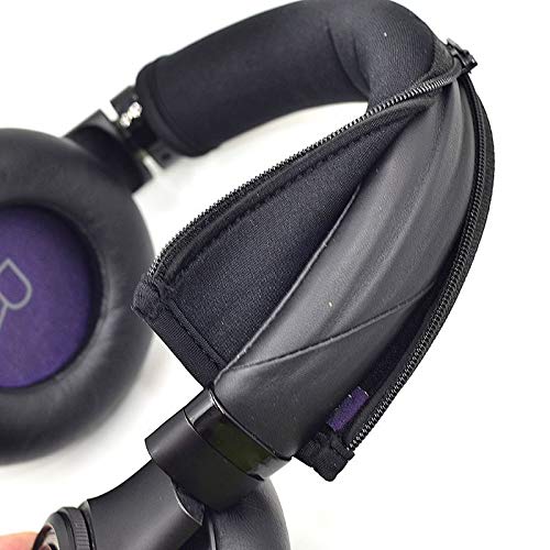 Headphone Headband Cover Head Band Flexible Cloth Zipper Cushion Top Pad Protector Replacement for Plantronics BackBeat Pro 1 2