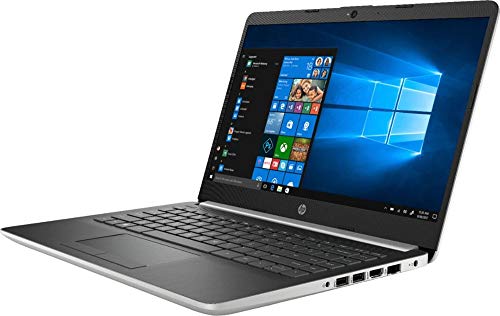 HP 2019 14“ Laptop (Intel Pentium Gold 2.3GHz, Dual Cores, 4GB DDR4 RAM, 128GB SSD, Wi-Fi, Bluetooth, HDMI, Windows 10 Home) (Ash Silver) (14-CF0012DX)