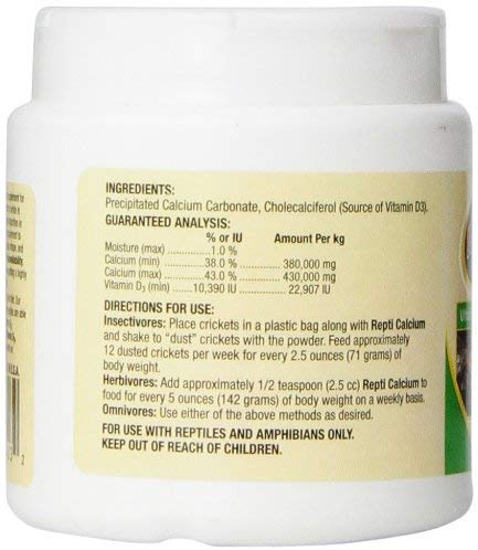 Zoo Med Repti Calcium with D3 3 oz - Pack of 4