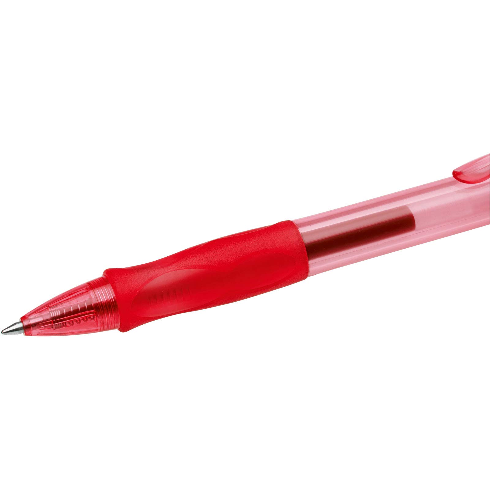 BIC Gel-ocity Retractable Gel Pen, Medium Point (0.7mm), Assorted Colors, Comfortable, Contoured Grip, 25-Count