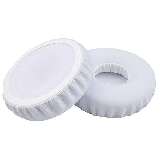 1 Pair E40BT Replacement Ear Pads Cushion Cover Compatible with JBL Synchros E40BT E40 S400 S400BT Headphones (White)