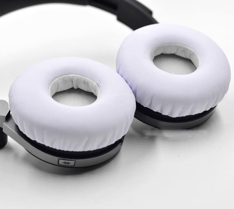 1 Pair E40BT Replacement Ear Pads Cushion Cover Compatible with JBL Synchros E40BT E40 S400 S400BT Headphones (White)