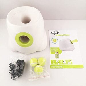 AFP Automatic Ball Launcher for Dogs,Dog Ball Launcher Automatic,Tennis Ball Machine,Includes 3pcs Tennis Balls for Dogs