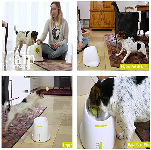 AFP Automatic Ball Launcher for Dogs,Dog Ball Launcher Automatic,Tennis Ball Machine,Includes 3pcs Tennis Balls for Dogs