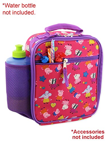 Peppa Pig Nick Jr Girls Soft Insulated School Lunch Box