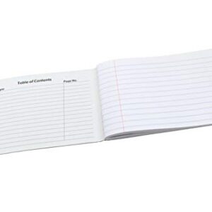 Pacon Junior Composition Book, 3/8" Ruled 5" x 7-1/2", 100 White Sheets , 6 Count