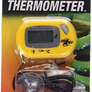 Zoo Med Digital Terrarium Thermometer Digital Terrarium Thermometer - Pack of 4